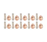 NINMORTH Set di 20 elettrodi e ugelli al plasma in rame 9-5633 9-5631 60A compatibile con PCH-51 3XRTM 4XITM 5XRTM