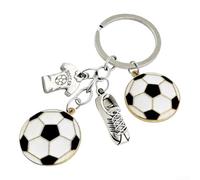 NINMORTH Set di bomboniere per feste, 60 pezzi, con portachiavi e targhette, per compleanno dei bambini, per decorazione di campionati mondiali di sport, 7,6 x 2,5 cm