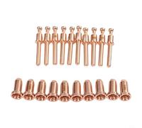 NINMORTH SL40 Kit di punte per torcia al plasma con 9-0096 elettrodi e 9-0094 ugelli, 20 pezzi consumabili per la dinamica termica 42 e 12 Plus