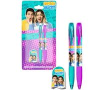 NINNA e MATTI Kit con 2 Penne Cancellabili ed una Gomma