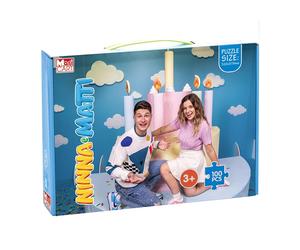 NINNA e MATTI Puzzle in Valigetta 100 Pezzi