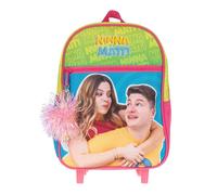 Ninna e Matti Zaino Trolley Asilo Pom Pom 27 x 22 x 10 cm, Asilo, bambina