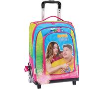 NINNA e MATTI Zaino Trolley con Ruote e Asta Telescopica, Linea Scuola 2025-2026, 45 x 34,5 x 21 cm
