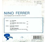 Nino FERRER - Nino FERRER Le téléfon 4-TRACK CARD SLEEVE Edition limitée numerotée CD single
