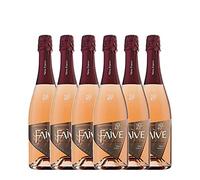 NINO FRANCO Faive Rosé Brut 80% Merlot, 20% Cabernet Franc 2017 12% (6 X 0,75 l)