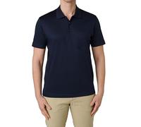 Nino Marini Polo da Uomo 100% Cotone Filo di Scozia Manica Corta - Jersey Mercerizzato, Morbida e Traspirante. MOD. P-0001 (IT, Testo, M, Regular, Regular, Blu Marine)