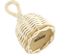 Nino Percussion Caxixi Shaker Instrument - Strumento Musicale per bambini dai 3 anni - Rattan e Pelle, Natural (NINO501)