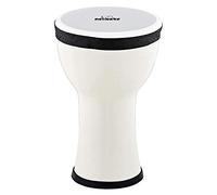 Nino Percussion Djembe, Serie Elements, bianco (Snow) (Nino-EMDJ-SN)