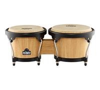 Nino Percussion NINO3NT-BK Bonghi, Legno, Coppia, Natural/Nero - NUOVO