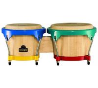Nino Percussion Nino3NT-HK Bonghi, Legno, Coppia, Noce/Nero - NUOVO