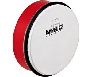 Nino Percussion NINO4R - Tamburello in ABS, 15,2 cm (6"), colore: Rosso