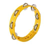 Nino Percussion Tamburello compatto in ABS da 8", 20.30 cm, Giallo, 49Y