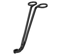 Ninoclar Decespugliatore per stoppini e stoppini, taglierino per stoppini e candele profumate, in acciaio inox, accessori per candele, forbici e taglierino (nero) (1)