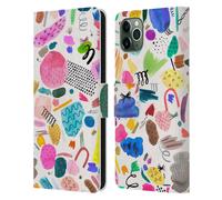 NINOLA ASTRATTO 3 CUSTODIA COVER A PORTAFOGLIO PER APPLE iPHONE TELEFONI