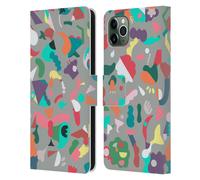 NINOLA ASTRATTO 3 CUSTODIA COVER A PORTAFOGLIO PER APPLE iPHONE TELEFONI