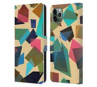 NINOLA ASTRATTO 3 CUSTODIA COVER A PORTAFOGLIO PER APPLE iPHONE TELEFONI