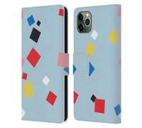 NINOLA ASTRATTO 3 CUSTODIA COVER A PORTAFOGLIO PER APPLE iPHONE TELEFONI