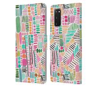 NINOLA ASTRATTO COLORATO CUSTODIA COVER A PORTAFOGLIO PER SAMSUNG TELEFONI 1