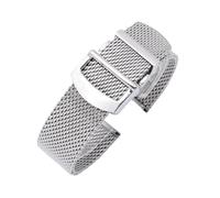 NINOMA Accessori for orologi compatibili con IWC PORTOFINO PORTUGIESER Cinturino in metallo Milanese Cinturino for orologio in acciaio inossidabile Catena 20 mm 22 mm con strumenti(22mm)