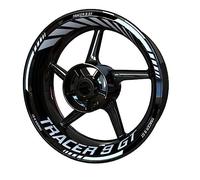 NINOMA Adesivo Ruota Accessori Moto per Tracer 9 900 7 GT 9gt Decalcomania Cerchio Moto (Color : 8)