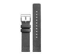 NINOMA Cinturino compatibile con Hamilton Khaki Field H70605731 H70605993 Cinturino for orologio sportivo Seiko 18mm 20mm 22mm Bracciale in tela di nylon verde militare(Gray steel buckle,22mm)