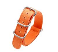 NINOMA Cinturino in tela compatibile con gli orologi Seven Friday T1 / T2 / M2 / M3 P2b / P3 / Q2 Bracciale in nylon Accessori for orologi da uomo 26 28 mm(Orange SK,28mm)