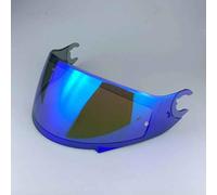 NINQ Visiera Casco Moto per Shark D-SKWAL2, UV Antiappannamento Sostituzione della Visiera della Lente del Casco del Parabrezza del Motociclo,Normal-B Electroplating Blue