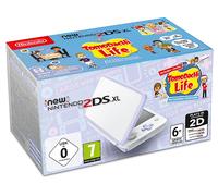 NINTENDO 2DS XL, LCD da 4,88 pollici (12,4 cm), a colori, Bianco/Lavanda, Lavanda, Bianco