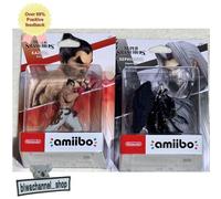 Nintendo amiibo Sephiroth Kazuya Mishima 2 Kinds Set Super Smash Bros. Swich