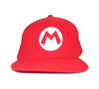 Nintendo Berretto Unisex Super Mario Badge 58 cm Rosso Taglia Unica