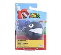 Nintendo Chain Chomp Figure, 6 cm, Action Figure articolata snodata, Perfetta per Bambini e Collezionisti