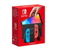 Nintendo Switch (modello Oled) Rosso neon/Blu neon, schermo 7 pollici