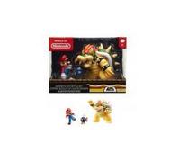 Jakks Pacific Super Mario Bros Mario Vs Bowser Multicolor