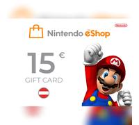 Nintendo eShop Card 15 EUR Key - AUSTRIA