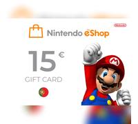 Nintendo eShop Card 15 EUR Key - PORTUGAL