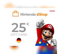 Nintendo eShop Card 25 EUR Key - GERMANY