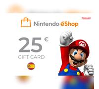 Nintendo eShop Card 25 EUR Key - SPAIN