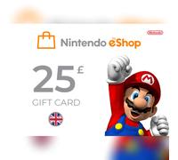 Nintendo eShop Card 25 GBP Key - UNITED KINGDOM