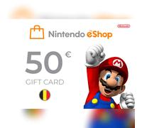 Nintendo eShop Card 50 EUR Key - BELGIUM