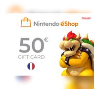 Nintendo eShop Card 50 EUR Key - FRANCE