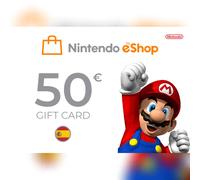 Nintendo eShop Card 50 EUR Key - SPAIN