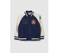 NINTENDO, Felpa In Misto Cotone Nero Regular Fit Super Mario™ Per Bambino, Multicolor, Taglia: 9-10