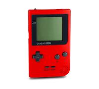 NINTENDO Game Boy Pocket, LCD monocromatico da 65 mm, Rosso, Rosso