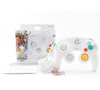 Nintendo GameCube Controller Super Smash Bros. Bianco con scatola testata rar...