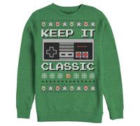 Nintendo Maglione Di Natale Brutto Keep It Classic Controller