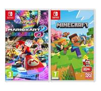 Nintendo Mario Kart 8 Deluxe - Videogioco Italiana - Versione su scheda + Minecraft - Videogioco Italiana - Versione su scheda