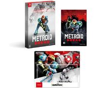 Nintendo Metroid Dread Special Edition Switch + set doppio amiibo con support...