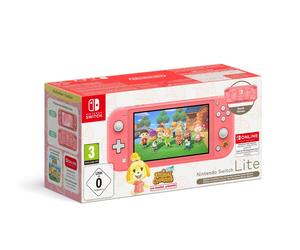 Nintendo NSW Lite Coral+ Isabelle Alho 12M Sub NUOVO
