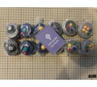 Nintendo Official Controller Button Collection Gacha Vol.2 Portachiavi Set Co...