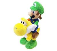 Nintendo Official Super Mario Luigi Riding Yoshi Plush, 20,3 cm